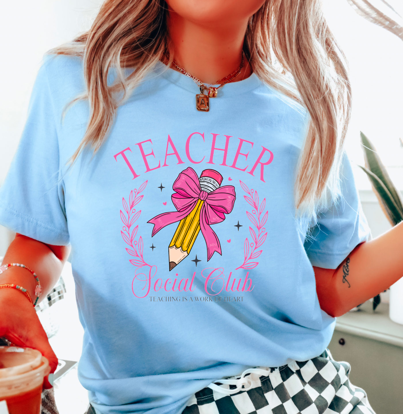 Teacher Social Club Graphic Tee
