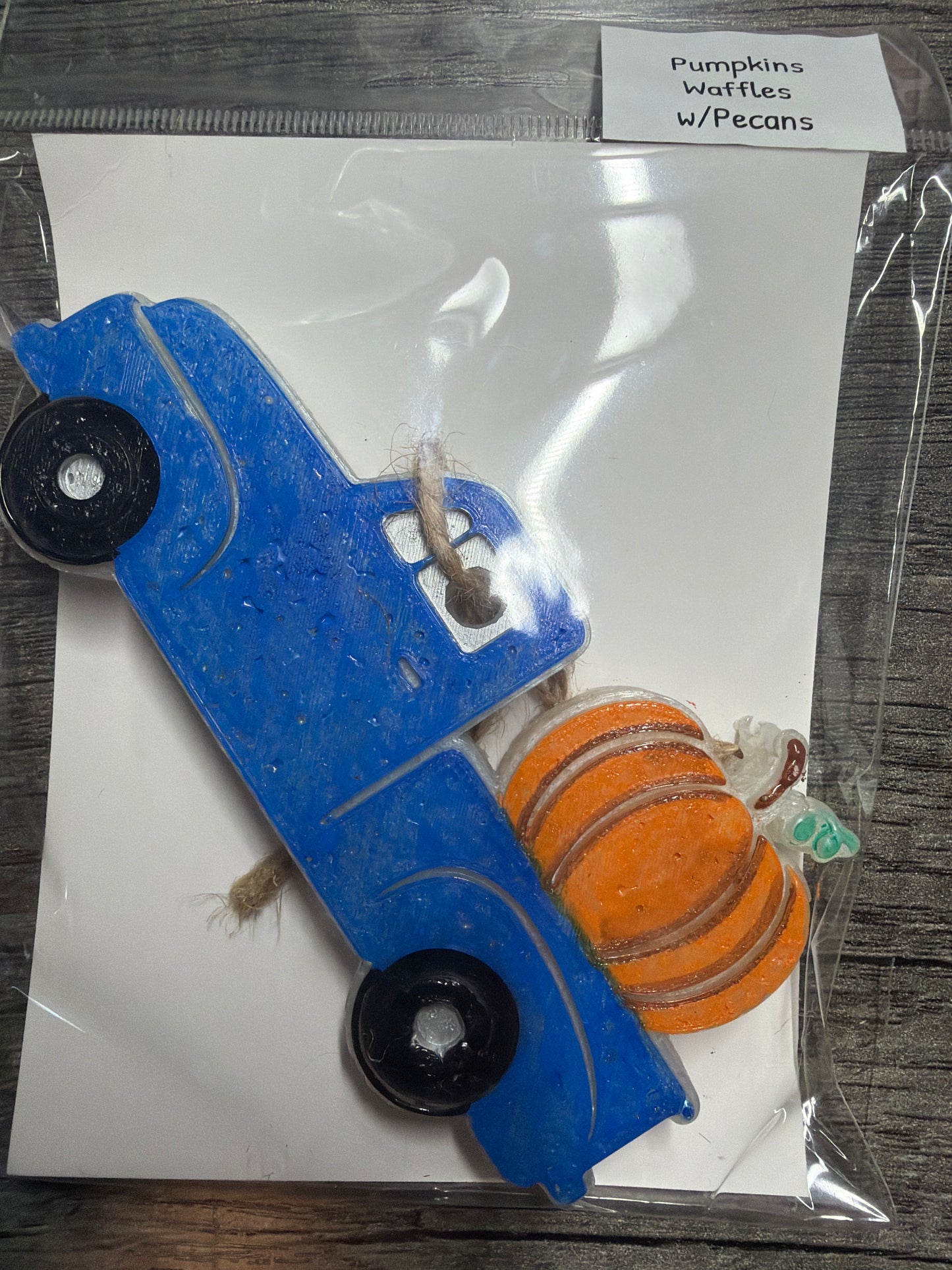 Truck With Pumpkin Freshie