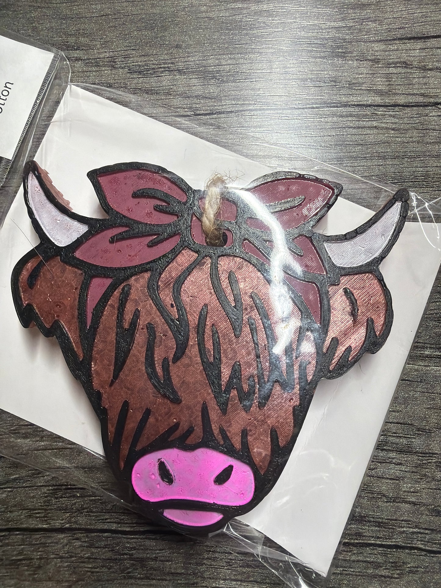 Highland Cow Freshie