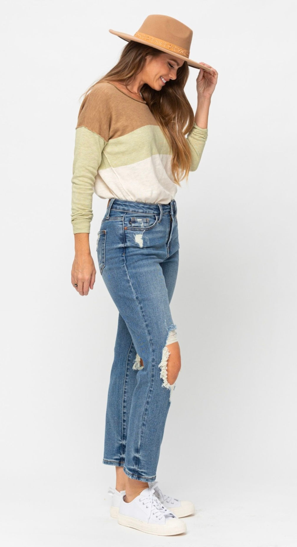 Judy Blue High Waist Boyfriend Jeans