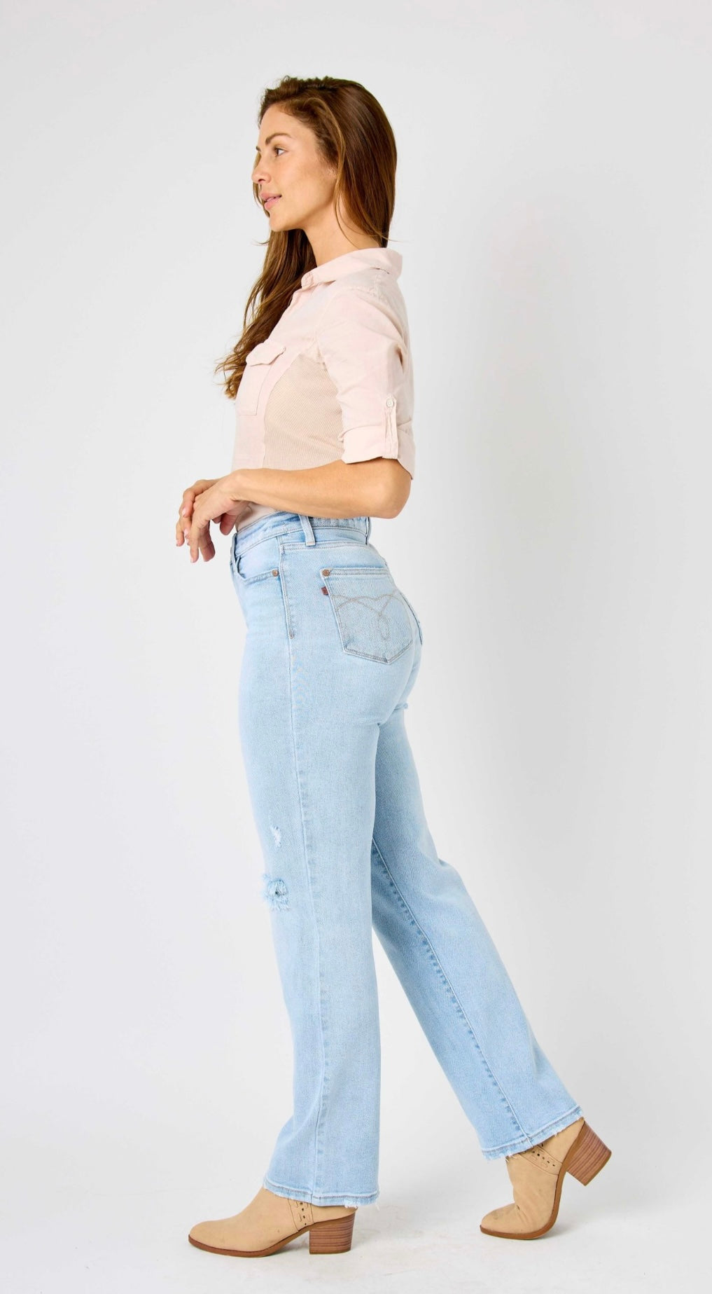 Judy Blue High Waist 90s Straight Fit