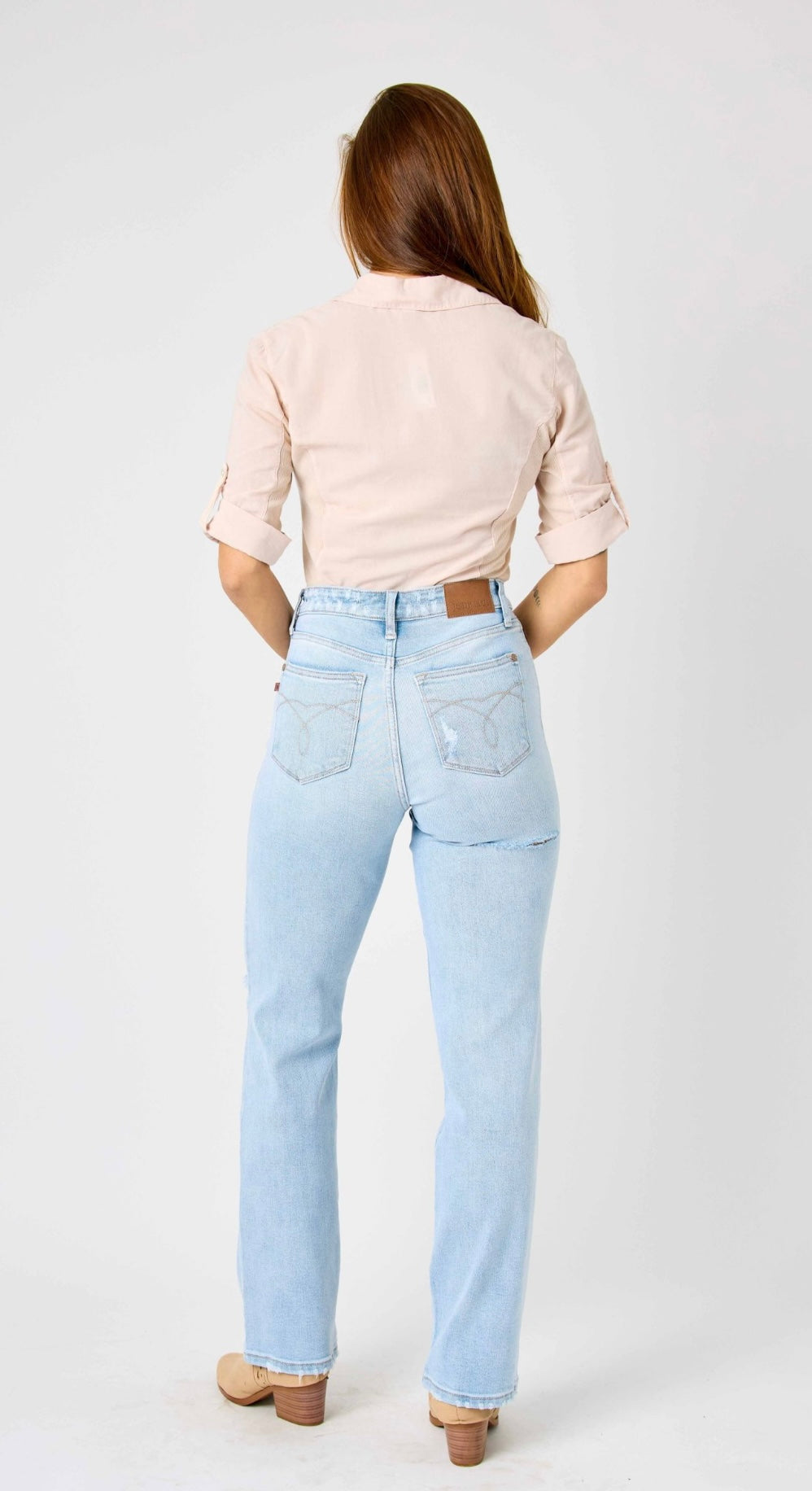 Judy Blue High Waist 90s Straight Fit