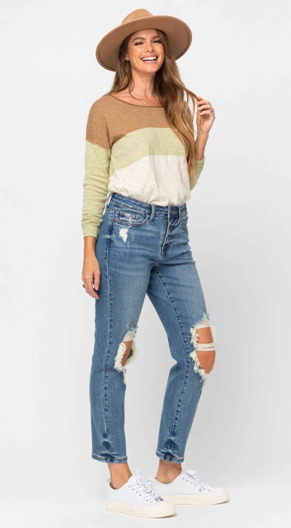 Judy Blue High Waist Boyfriend Jeans