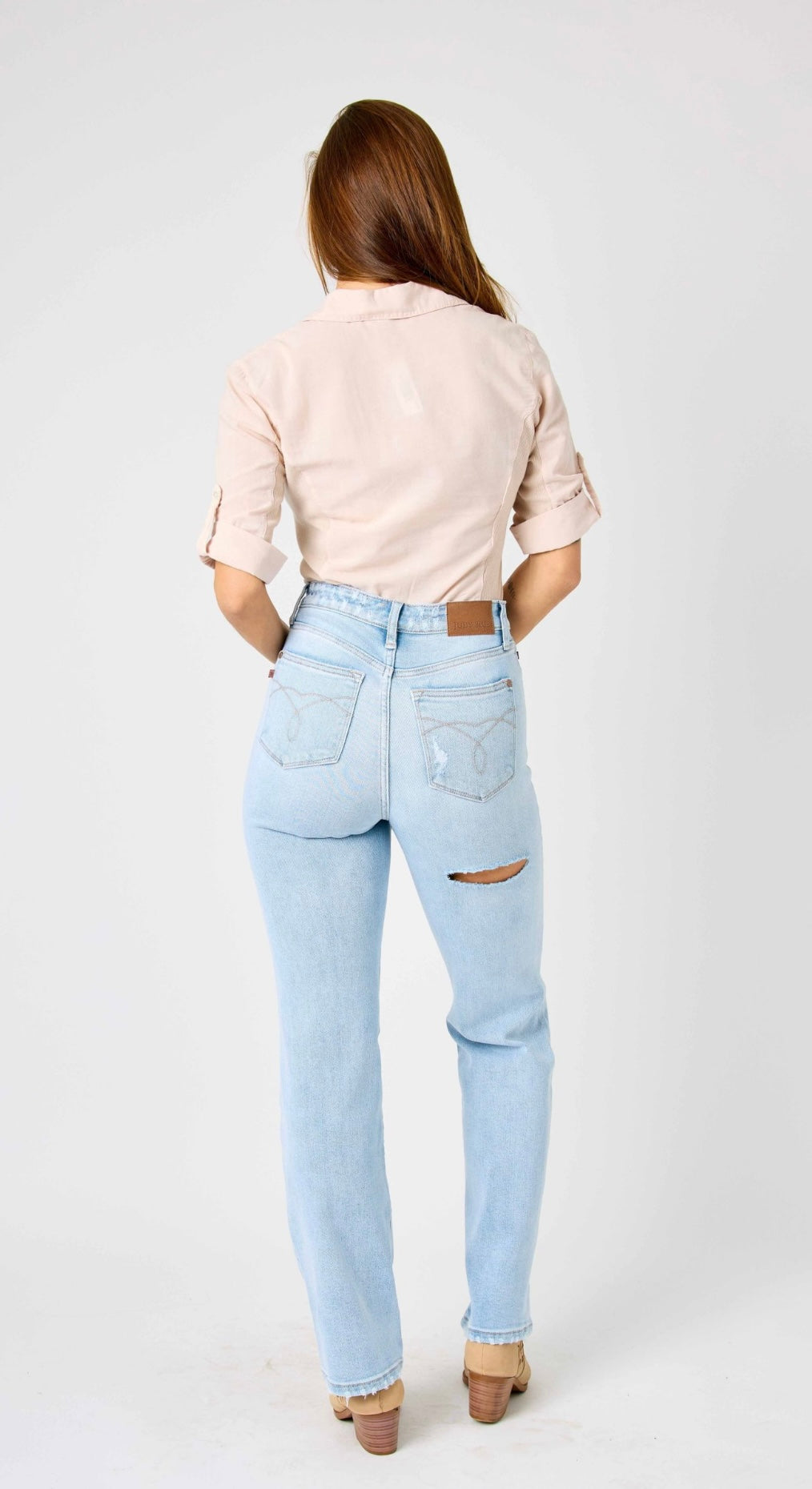 Judy Blue High Waist 90s Straight Fit