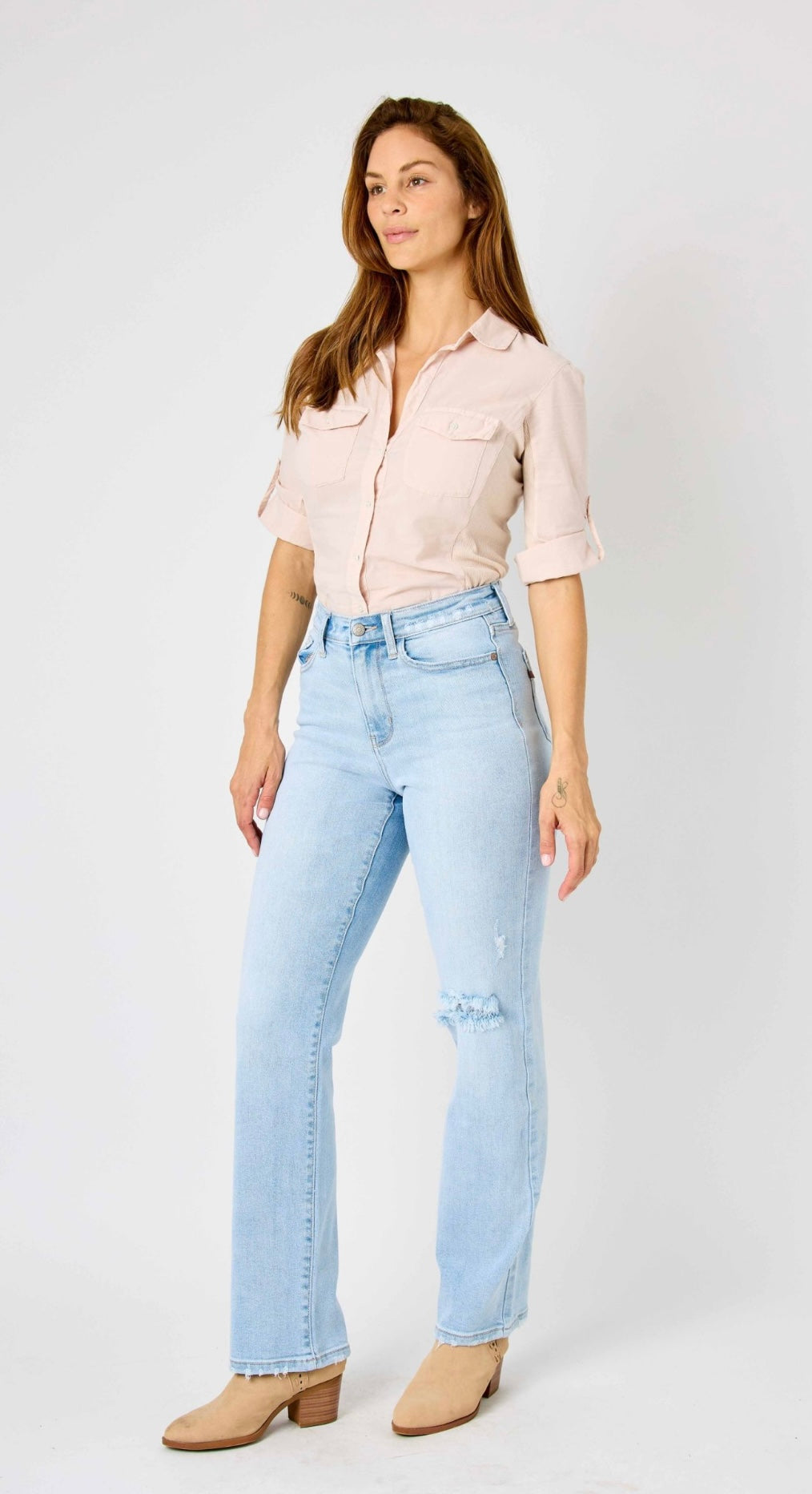 Judy Blue High Waist 90s Straight Fit