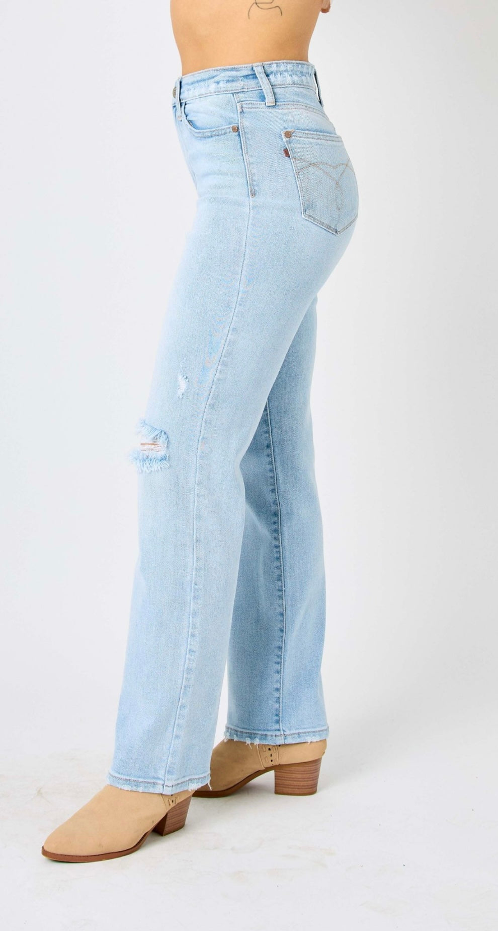 Judy Blue High Waist 90s Straight Fit