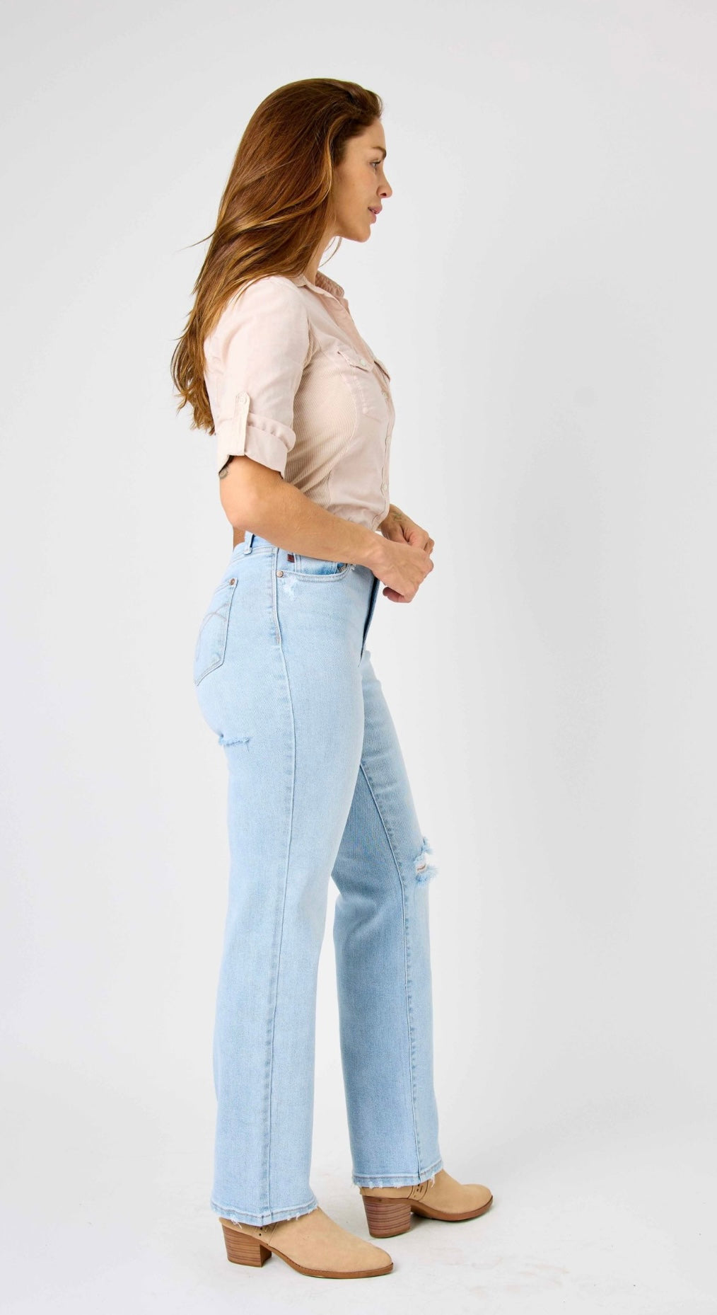 Judy Blue High Waist 90s Straight Fit