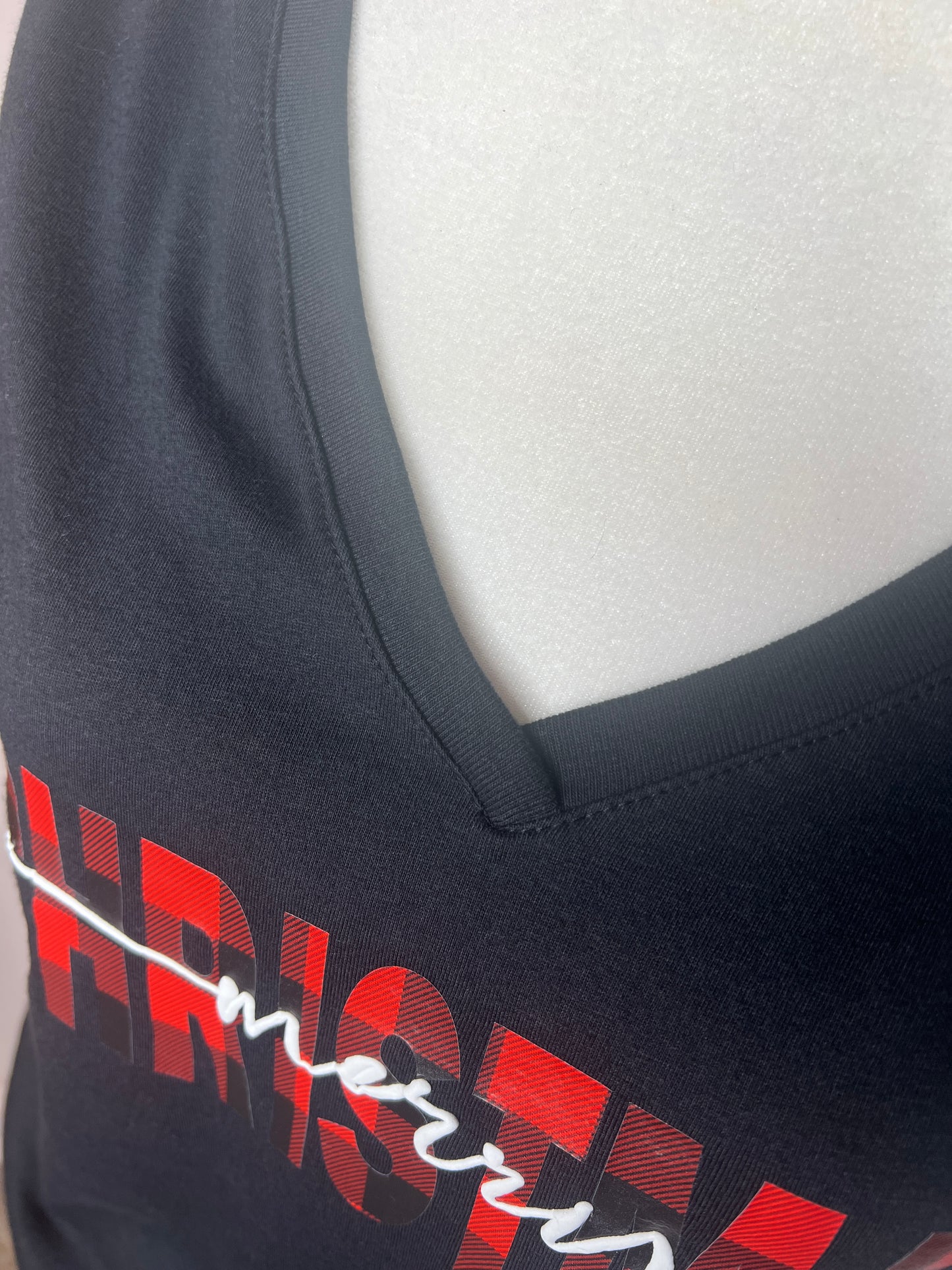 Merry Christmas V-Neck Tee