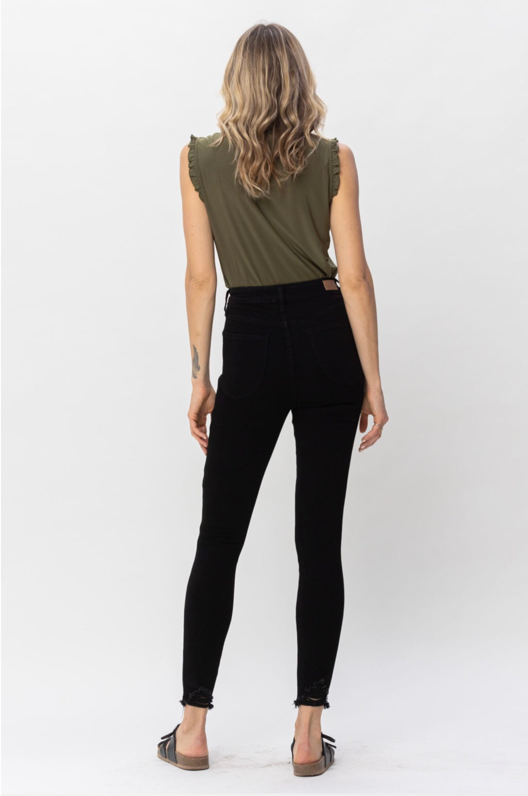 Judy Blue Tummy Control High Waist Black Jeans