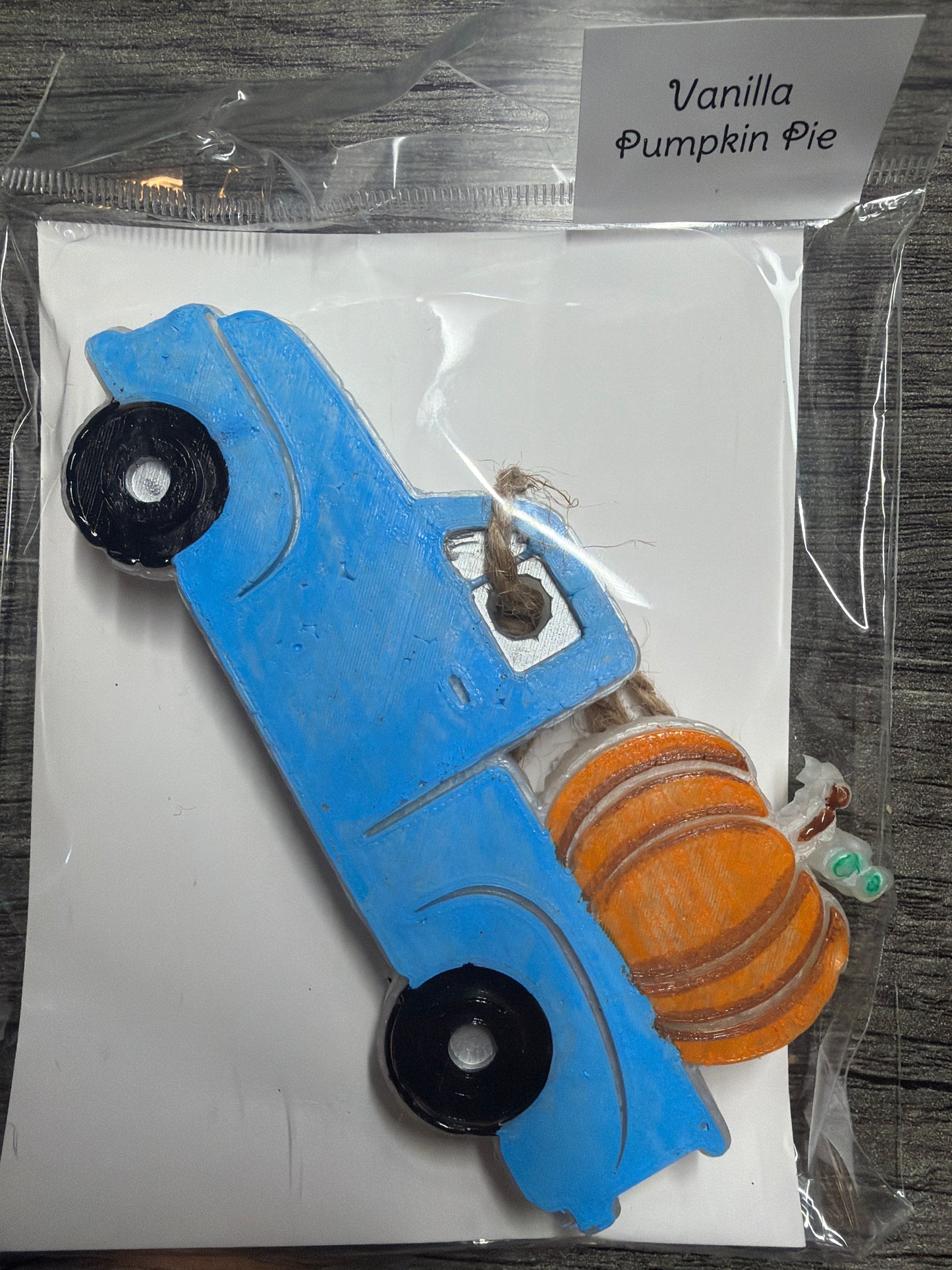Truck With Pumpkin Freshie