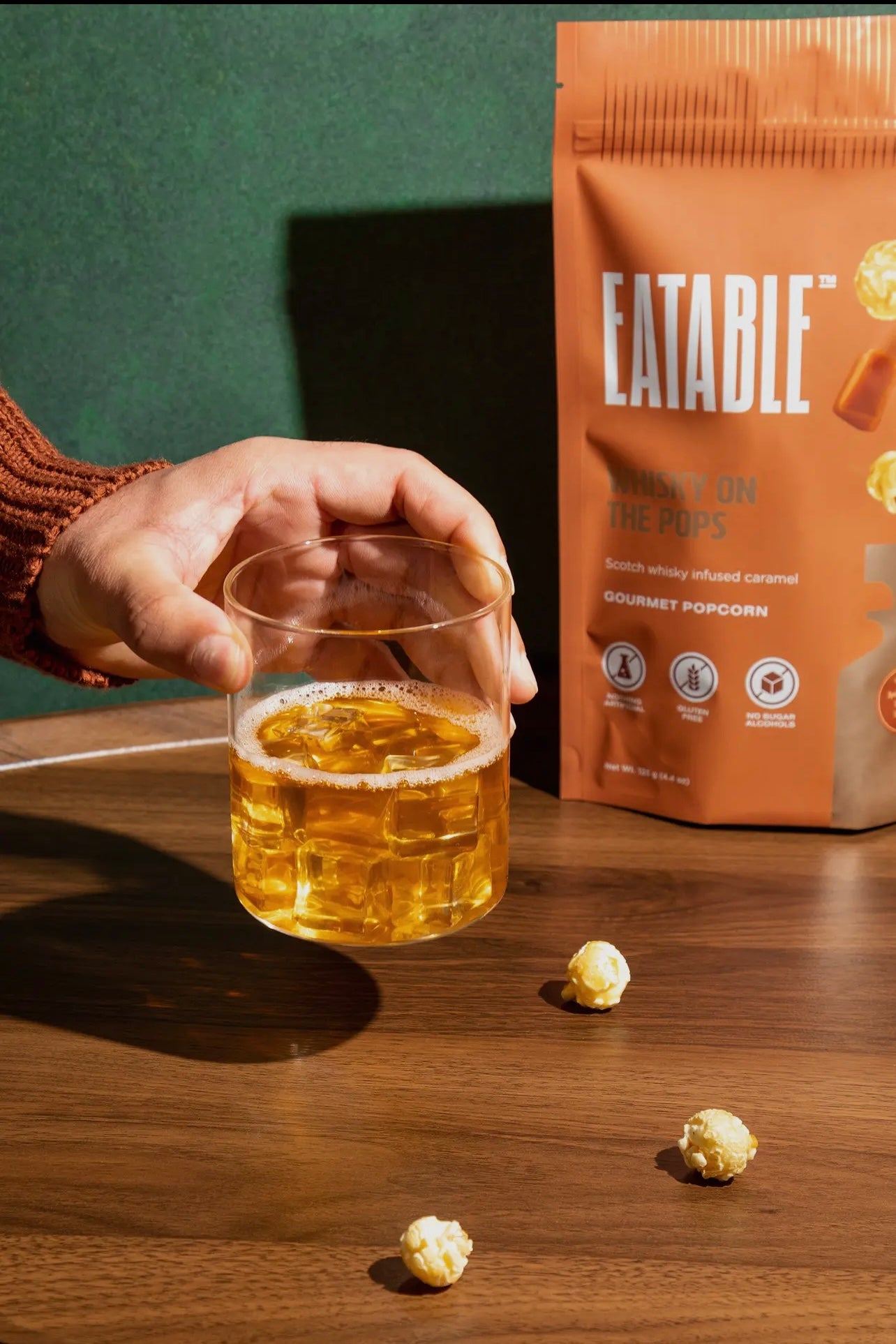 Whisky On the Pops Caramel Popcorn