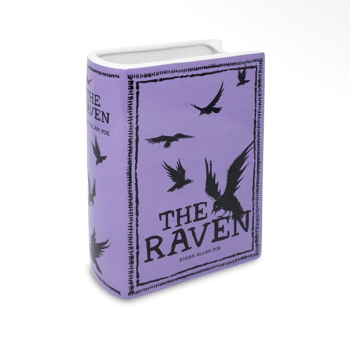 The Raven Large Book Vase