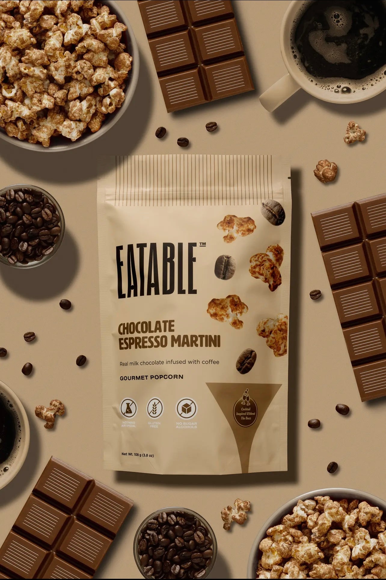 Chocolate Espresso Martini Popcorn