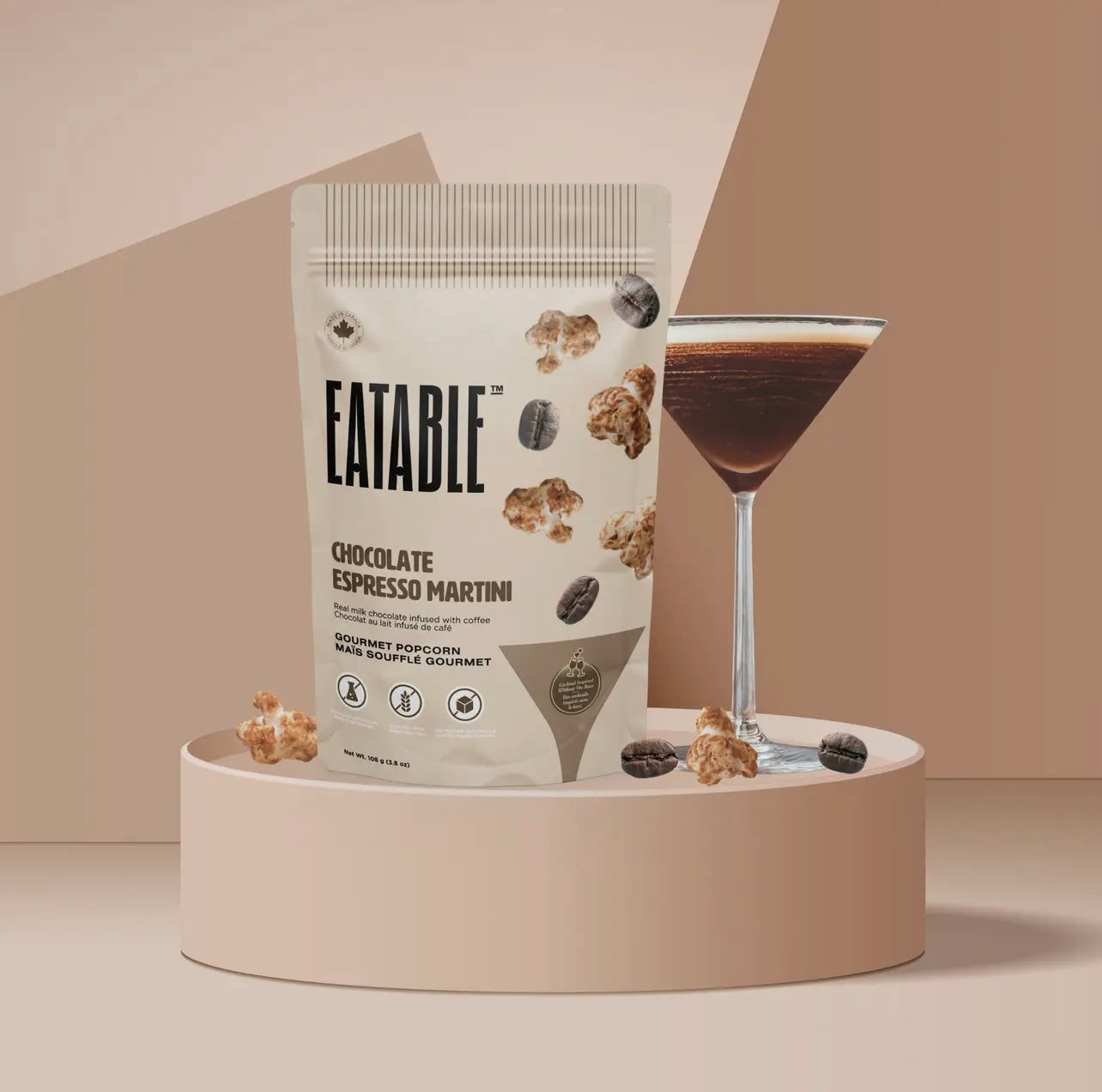 Chocolate Espresso Martini Popcorn