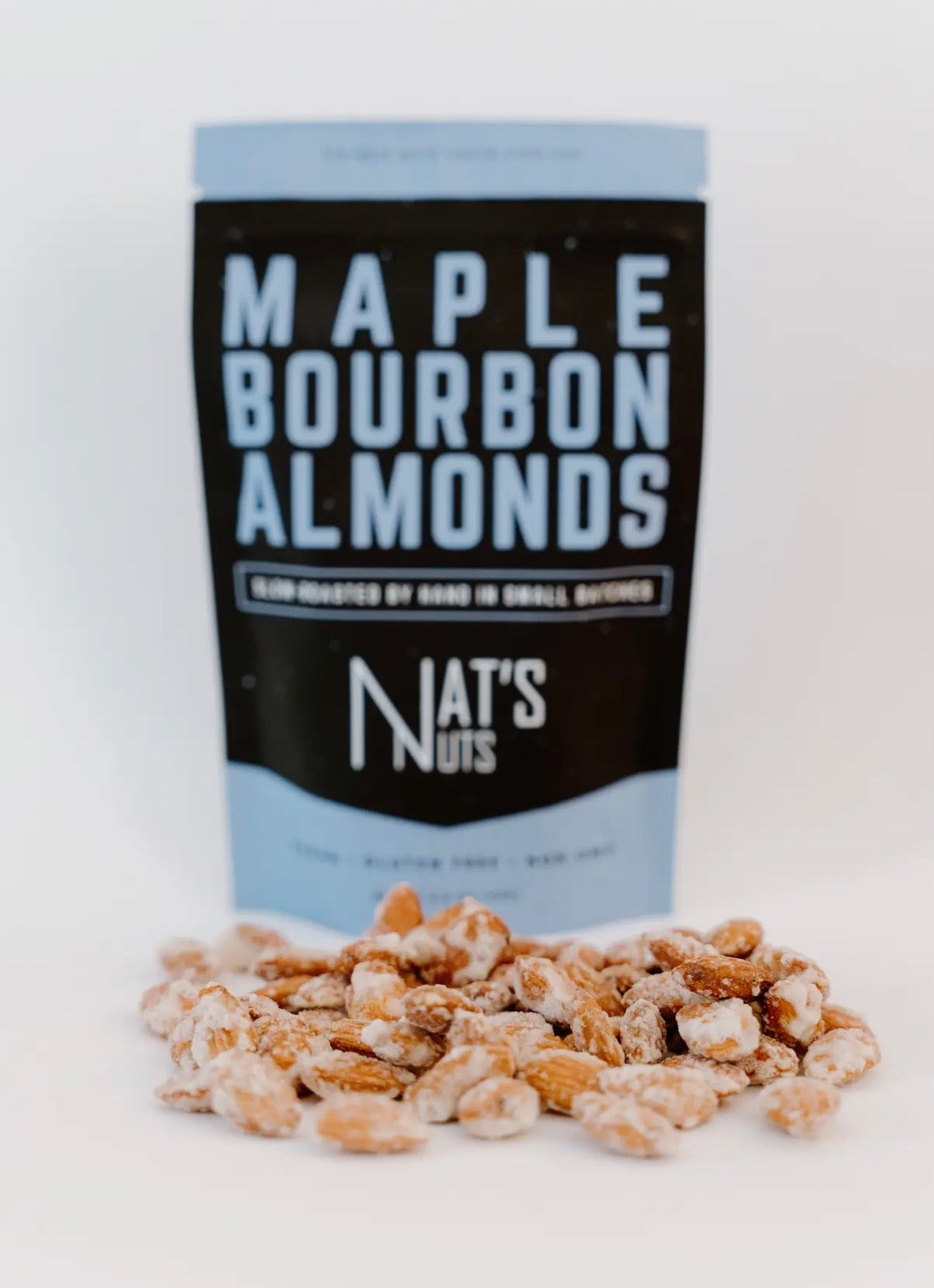 Maple Bourbon Almonds