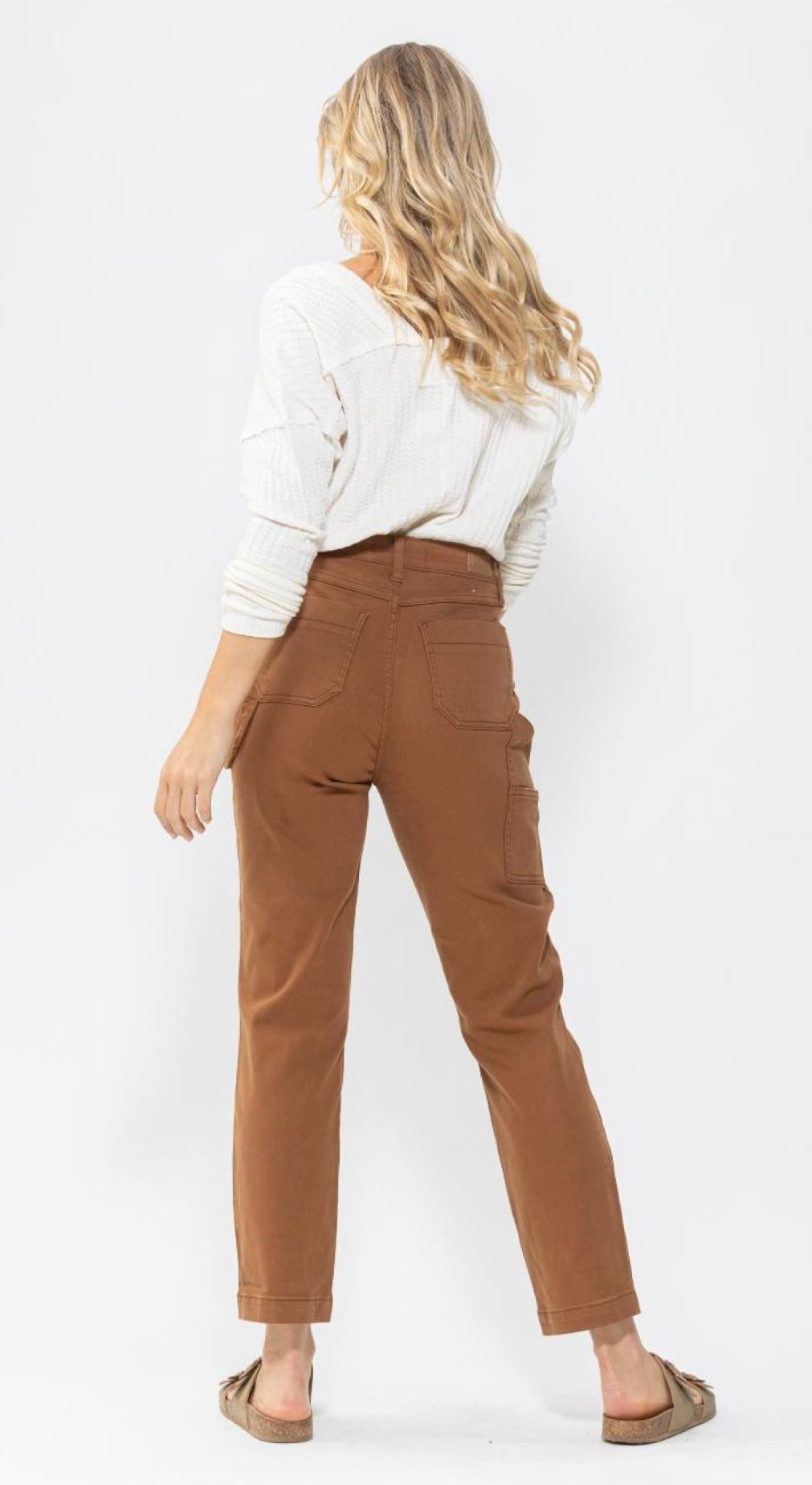 Judy Blue High Waist Slim Fit in Brown