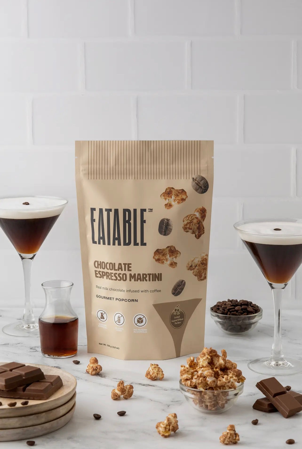 Chocolate Espresso Martini Popcorn