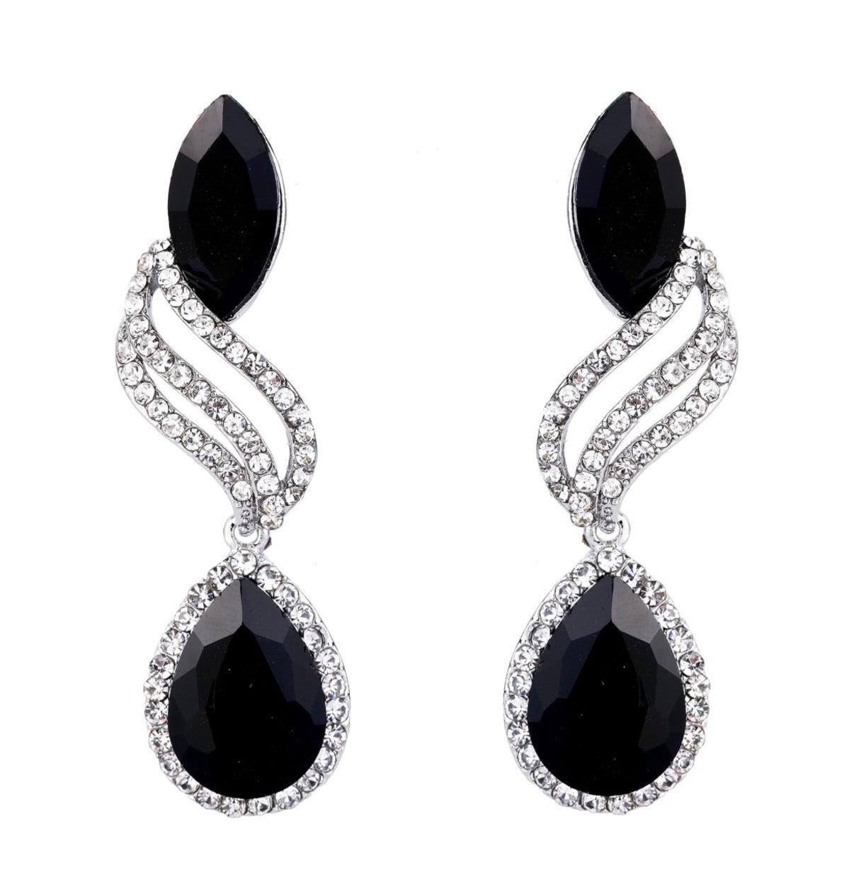 Midnight glam earrings