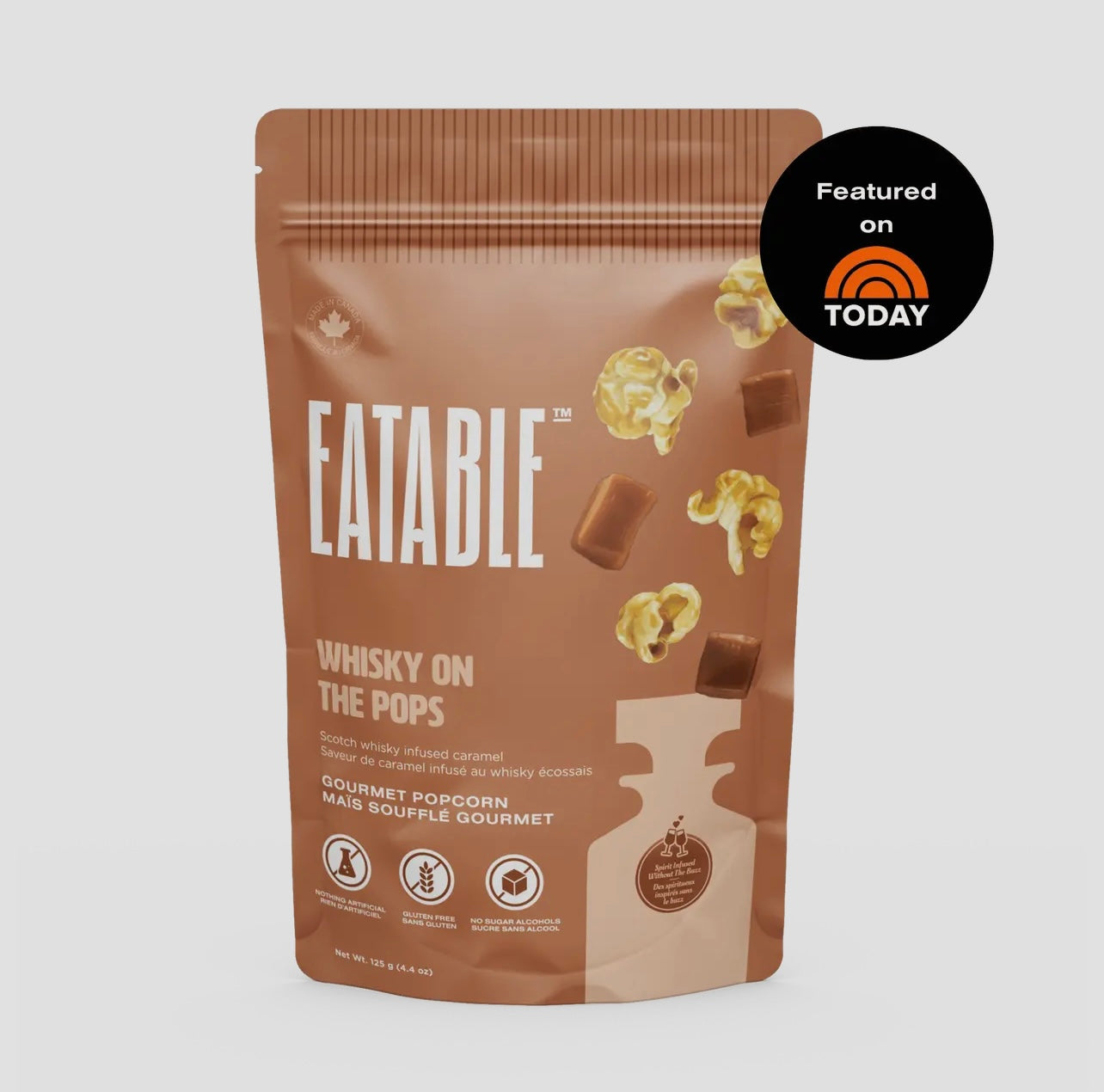 Whisky On the Pops Caramel Popcorn