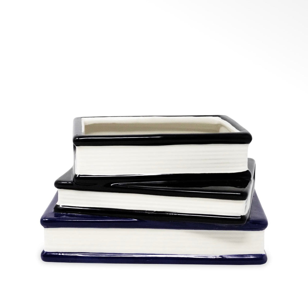 Sleepy Hollow Stacked Book Planter