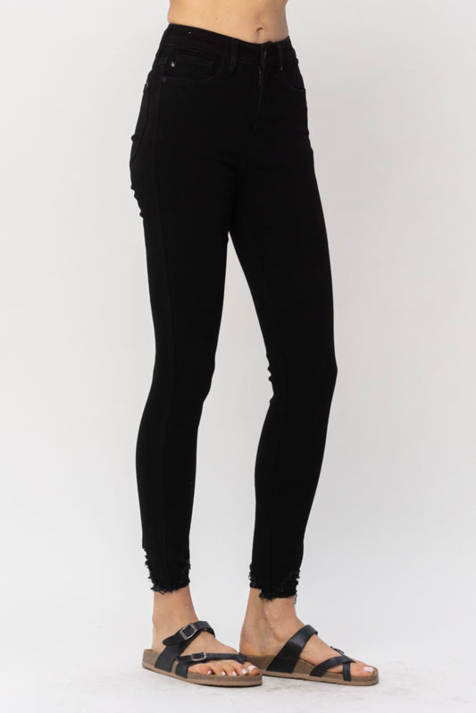 Judy Blue Tummy Control High Waist Black Jeans