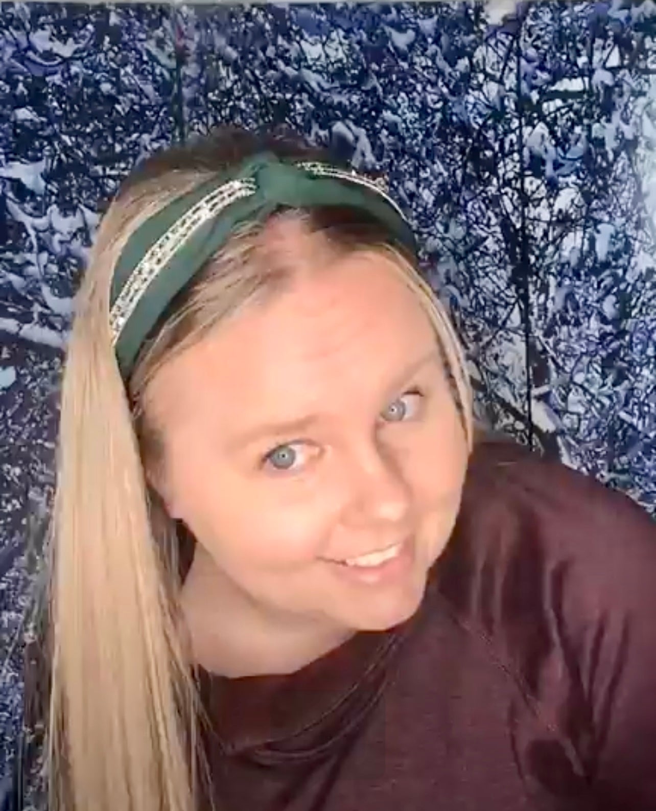 Forest Green Sparkle headband