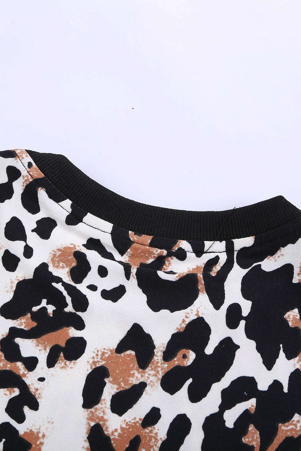 Short Sleeve Leopard Print Shirt