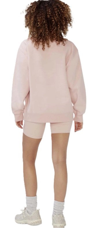 Women's Long Sleeve Half Zip Sweatshirt Fleece Oversized Pullover Sweater